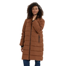 Whistler Winter Quilted Coat Amaret Long Puffer Jacket (warm, waterproof, windproof) soft silt brown ladies